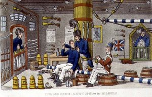The Gun Room, Newcome in the Bilboes, deska z 