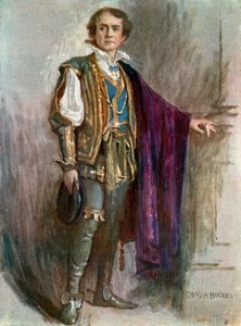 Dvanáctá noc: Orsino, pan Robert Taber (barevné lito)