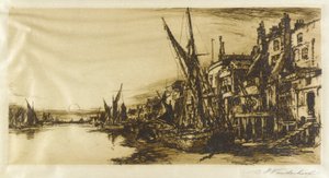 Temže v Limehouse od Charles A. Vanderhoof