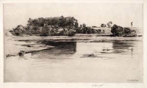 Řeka Charles, 1890.