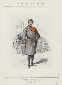 Generální velitel, občan La Cecilia od Charles Albert d Arnoux Bertall