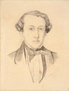 Portrét sira Johna Everetta Millaise, 1850 od Charles Allston Collins
