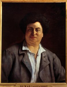 Portrét spisovatele Alexandra Dumase pere