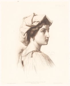 Portrét italské ženy Stella (název na objektu) Portréty italských žen (název série)