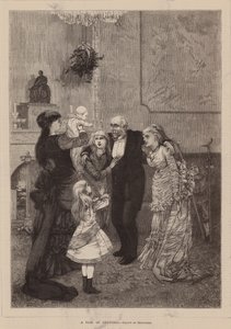 Pár berlí (rytina) od Charles Auguste (1841-1905) (after) Loye