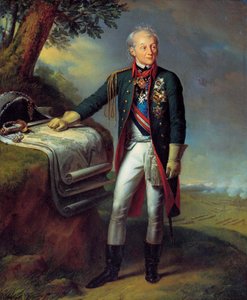 Polní maršál Generalissimo Prince Alexander Suvorov, ruský voják, 1815. od Charles Auguste Guillaume Steuben