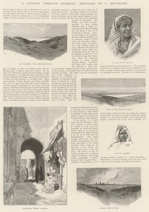 Cesta po Maroku od Charles Auguste Loye