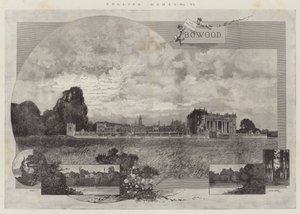 English Homes, Bowood od Charles Auguste Loye