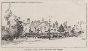 English Homes, Welbeck Abbey od Charles Auguste Loye