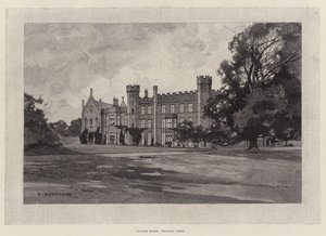 English Homes, Wycombe Abbey od Charles Auguste Loye