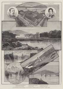 Lady Burdett-Coutts v Irsku, průmyslová rybářská škola v Baltimore, hrabství Cork