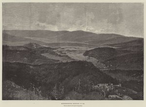 Middlesborough, Kentucky, v roce 1889 od Charles Auguste Loye
