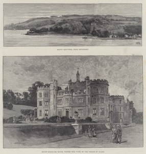 Dům Mount Edgcumbe od Charles Auguste Loye