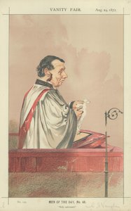 Rev Charles John Vaughan od Charles Auguste Loye