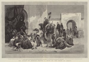 Marocký sultán cení na hlavy rebelů od Charles Auguste Loye