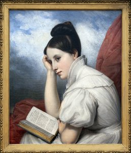 La Reader, Olejomalba na plátně Charles von Steuben (1788-1856), Fotografie, KIM Youngtae, Nantes, Muzeum výtvarných umění Nantes. od Charles Auguste Steuben