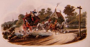 "Alarming Reason", vyrytý R.G. Rychtář (fl.1811-37) hospoda. od Thomase McLeana