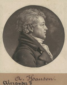Alexander Contee Hanson od Charles B. J. Févret de Saint Mémin