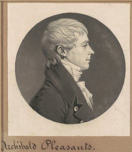 Archibald Pleasants, Jr. od Charles B. J. Févret de Saint Mémin
