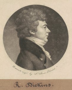 Asbury Dickins od Charles B. J. Févret de Saint Mémin
