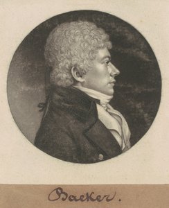 Baeker od Charles B. J. Févret de Saint Mémin