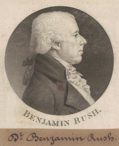 Benjamin Rush od Charles B. J. Févret de Saint Mémin