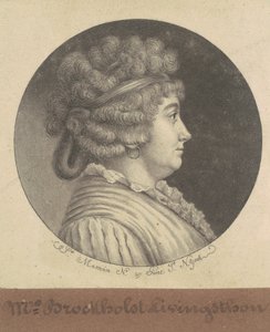 Catherine taška na konvici Livingston od Charles B. J. Févret de Saint Mémin