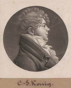 Christian Simon Konig od Charles B. J. Févret de Saint Mémin
