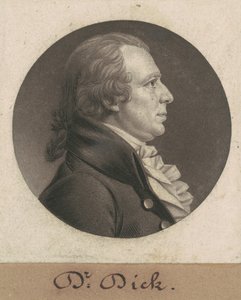 Elisha Cullen Dick od Charles B. J. Févret de Saint Mémin