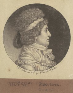 Elizabeth Ann Bayley Setonová od Charles B. J. Févret de Saint Mémin