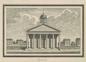 Esperanza, kostel od Charles B. J. Févret de Saint Mémin