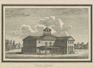 Esperanza, soudní budova od Charles B. J. Févret de Saint Mémin