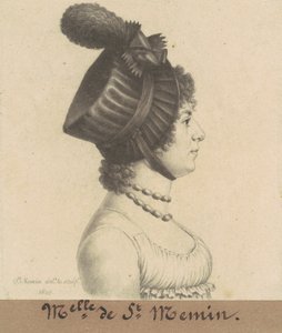 Étiennette-Charlotte-Adelaide Févret ze Saint-Mémin od Charles B. J. Févret de Saint Mémin