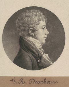 George Raleigh Dearborn od Charles B. J. Févret de Saint Mémin