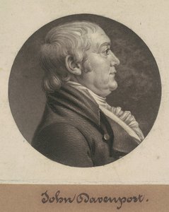 John Davenport od Charles B. J. Févret de Saint Mémin