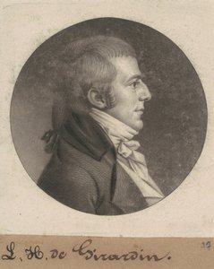 Louis Hue Girardin od Charles B. J. Févret de Saint Mémin