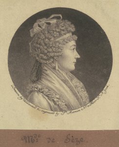 madame Jean de Seze od Charles B. J. Févret de Saint Mémin