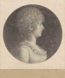 Markéta Polková od Charles B. J. Févret de Saint Mémin