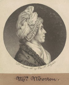 Maria Sophia Kemper Mortonová od Charles B. J. Févret de Saint Mémin