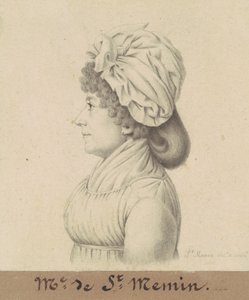 Marie-Victoire Févret ze Saint-Mémin od Charles B. J. Févret de Saint Mémin