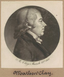 Matthew Clay od Charles B. J. Févret de Saint Mémin