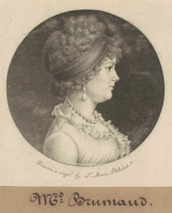 paní Brumaud od Charles B. J. Févret de Saint Mémin