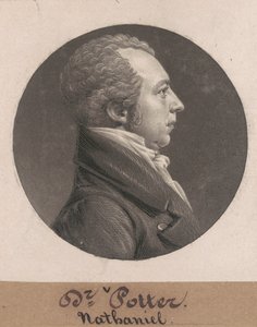 Nathaniel Potter od Charles B. J. Févret de Saint Mémin