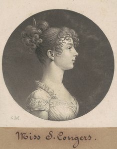 Sarah C. Conyersová od Charles B. J. Févret de Saint Mémin