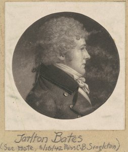 Tarlton Bates od Charles B. J. Févret de Saint Mémin