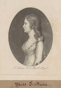 Theodosia Burr od Charles B. J. Févret de Saint Mémin