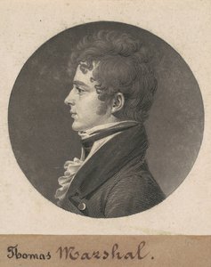 Thomas Marshall od Charles B. J. Févret de Saint Mémin