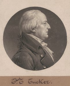Thomas Tudor Tucker od Charles B. J. Févret de Saint Mémin