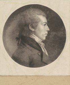 Neznámý muž od Charles B. J. Févret de Saint Mémin