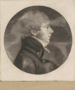 Neznámý muž od Charles B. J. Févret de Saint Mémin